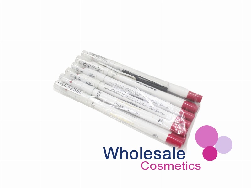 12 x L'Oreal Age Perfect Anti Feathering Lip Liner Pencil - 705 SPLENDID PLUM